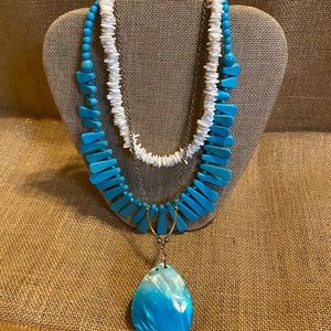 Three separate necklaces sold together